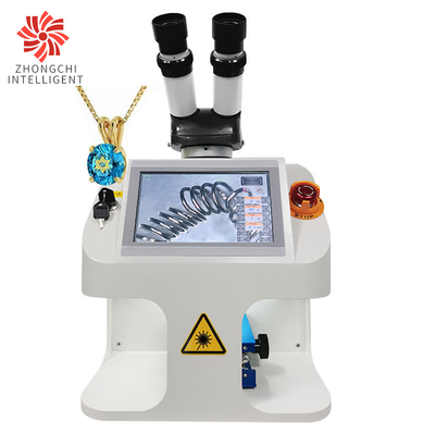 Machine van het de Laserlassen van titanium de Gouden Juwelen 1064nm met CCD-Camera
