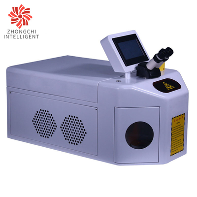 van het de Juwelenlassen van 120W 40J de Machinemateriaal met 10X-Microscoop
